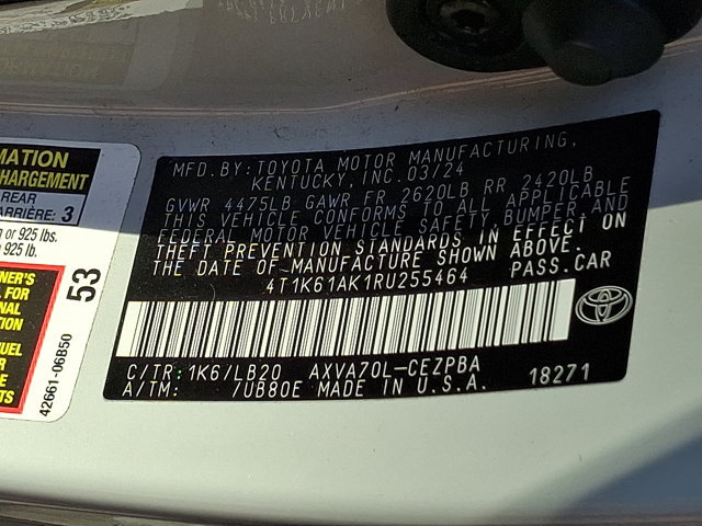 Used 2024 Toyota Camry XSE FWD image 26