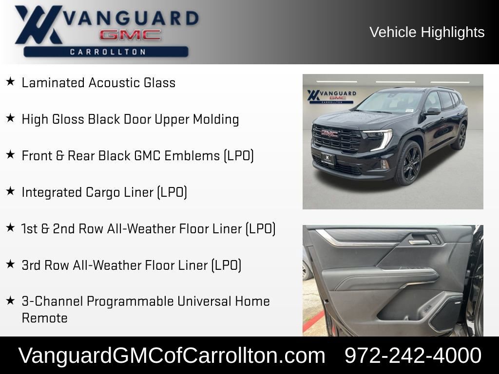 New 2026 GMC Acadia Elevation w/ Black Edition image 23