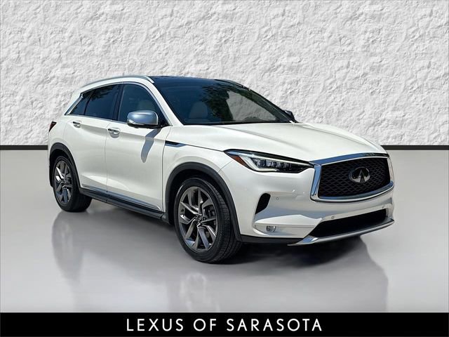 Used 2021 INFINITI QX50 Autograph w/ Premium White Leather Package