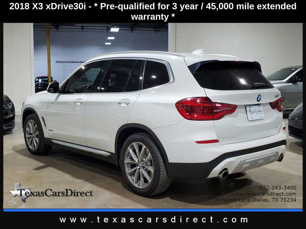 Used 2018 BMW X3 xDrive30i image 12