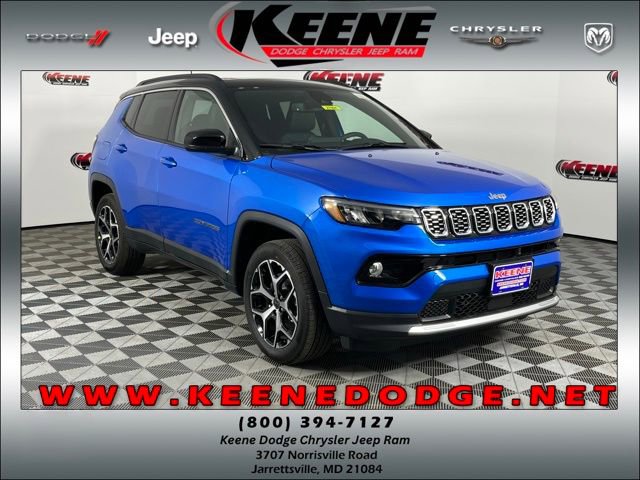 New 2025 Jeep Compass Limited w/ Sun & Sound Group AWD/4WD image 1
