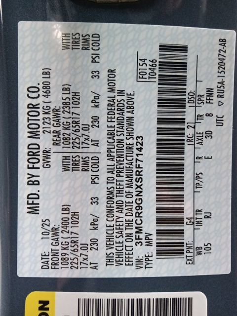 New 2025 Ford Bronco Sport Heritage w/ Convenience Package image 36