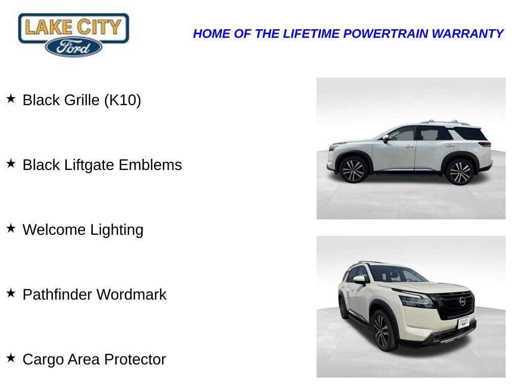 Used 2023 Nissan Pathfinder Platinum w/ Lighting Package (N93) AWD/4WD image 11