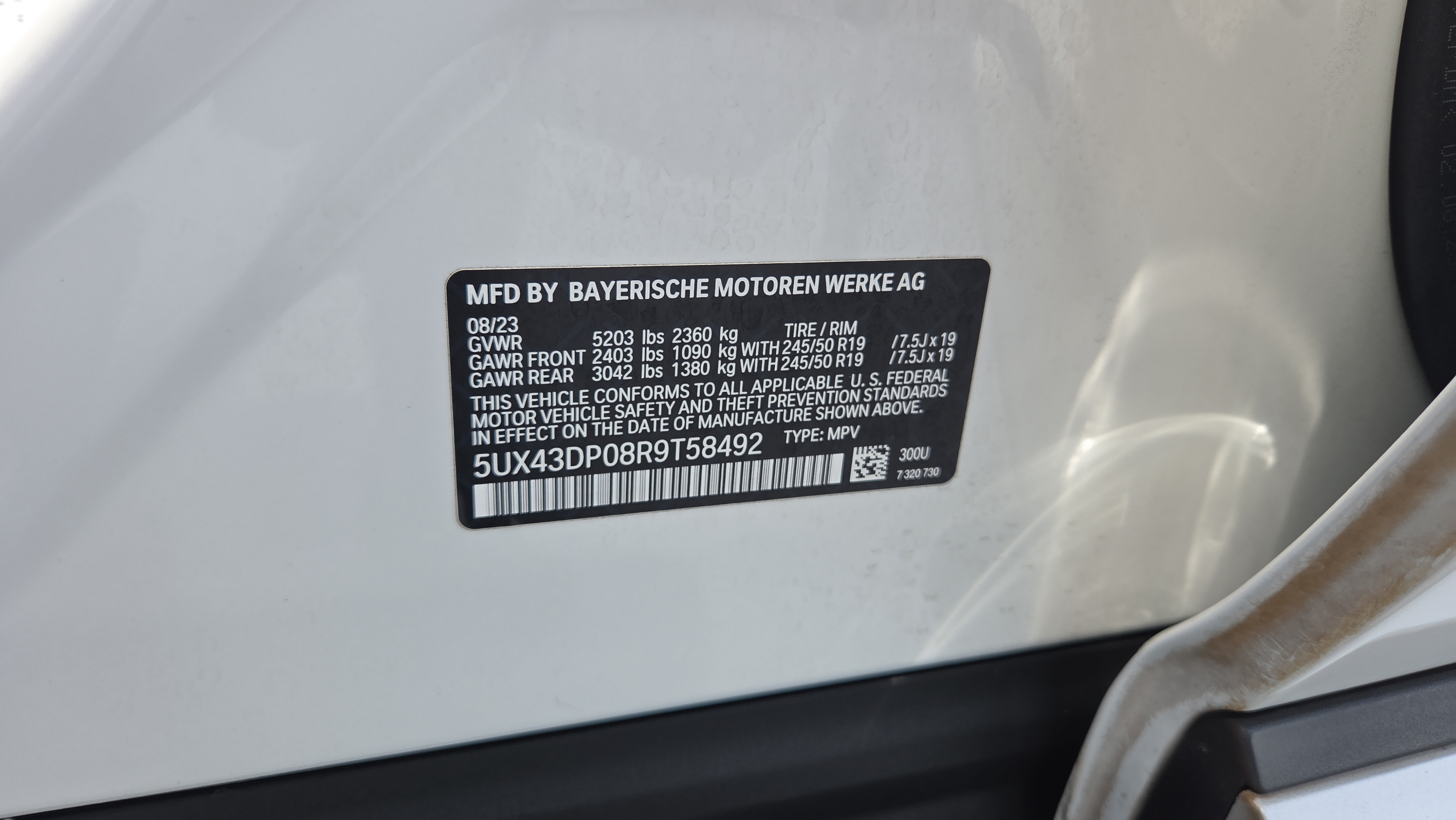 Used 2024 BMW X3 sDrive30i w/ Convenience Package RWD image 40