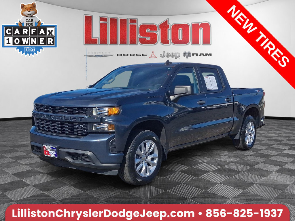Used 2021 Chevrolet Silverado 1500 Custom w/ LPO, Dark Essentials Package AWD/4WD image 1