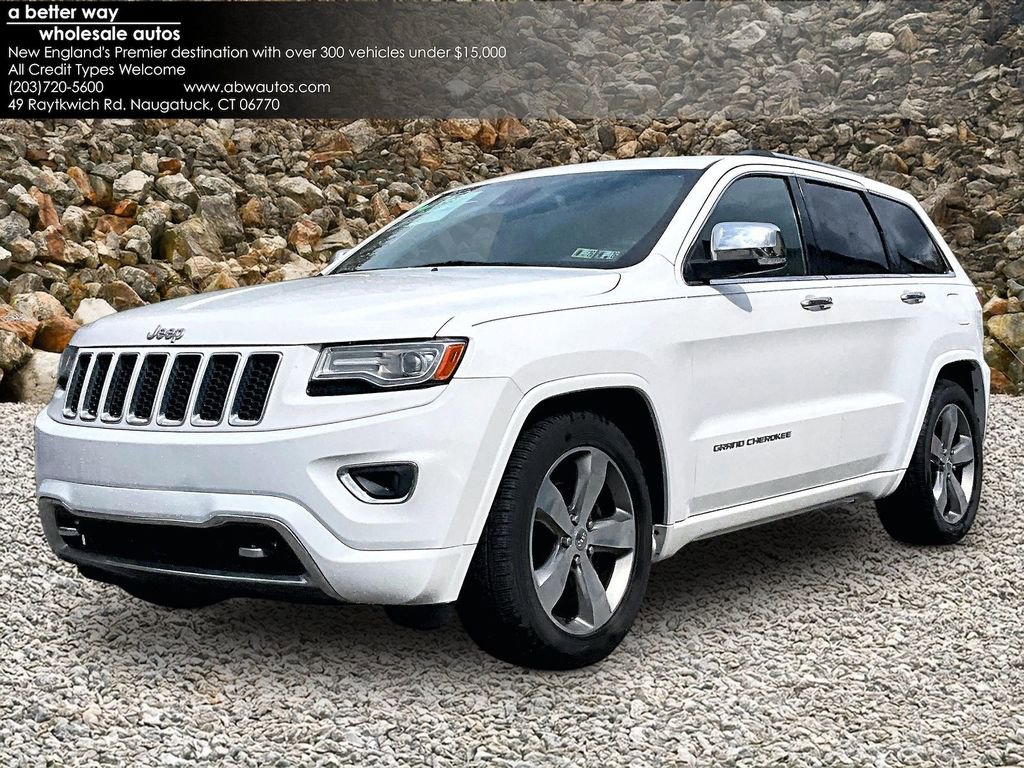 Used 2014 Jeep Grand Cherokee Overland w/ Advanced Technology Group AWD/4WD image 1
