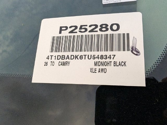 Used 2026 Toyota Camry XLE AWD/4WD image 35