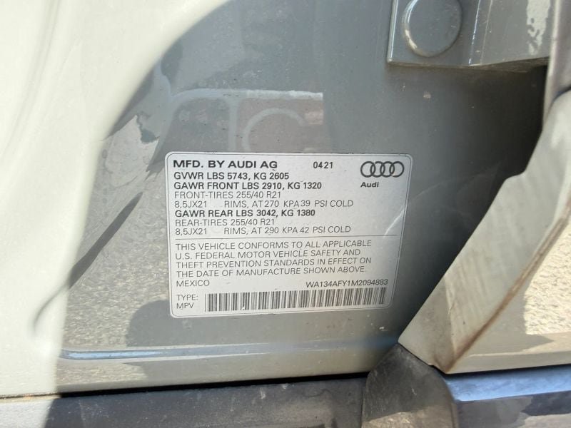 Used 2021 Audi SQ5 Prestige AWD/4WD image 41