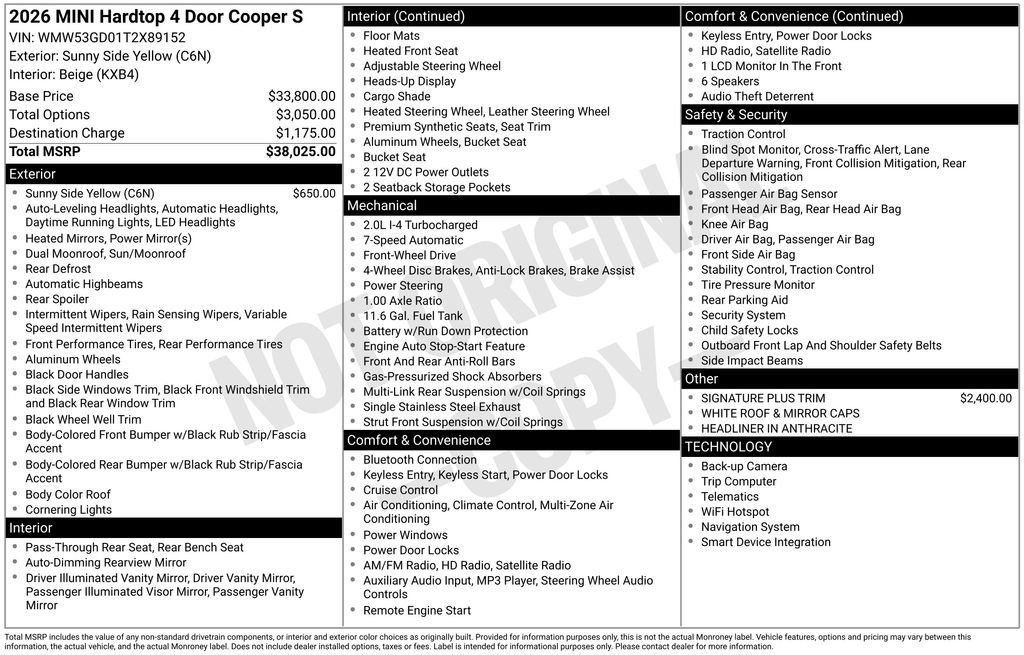 Used 2026 MINI Cooper S FWD image 9