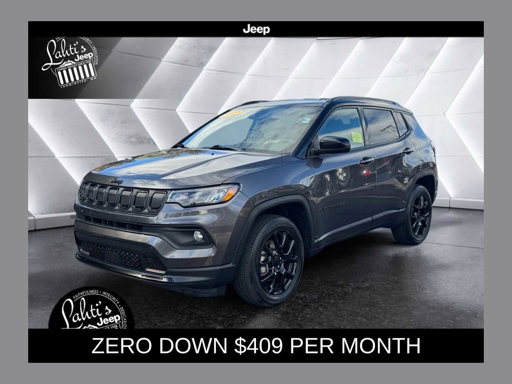 Certified 2022 Jeep Compass Altitude image 1