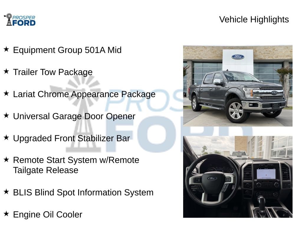 Used 2019 Ford F150 Lariat RWD image 5