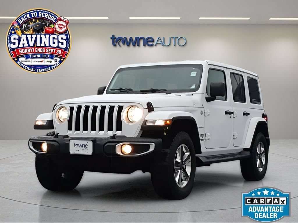 Used 2020 Jeep Wrangler Unlimited Sahara w/ Uconnect 4C Nav & Sound Group