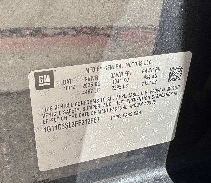 Used 2015 Chevrolet Malibu LT w/ Power Convenience Package FWD image 29