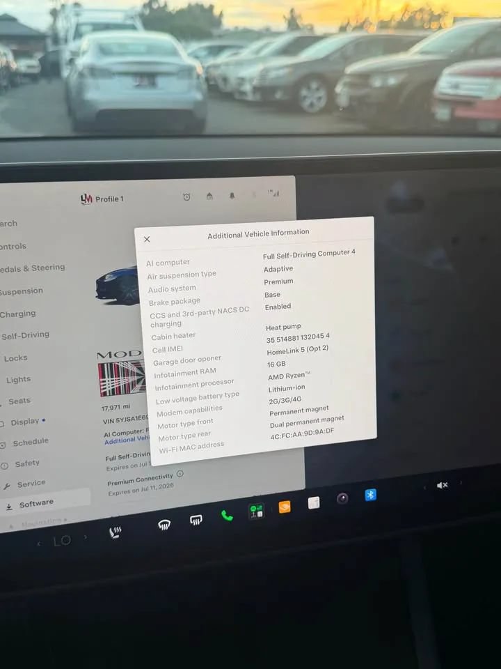 Used 2025 Tesla Model S Plaid AWD/4WD image 6