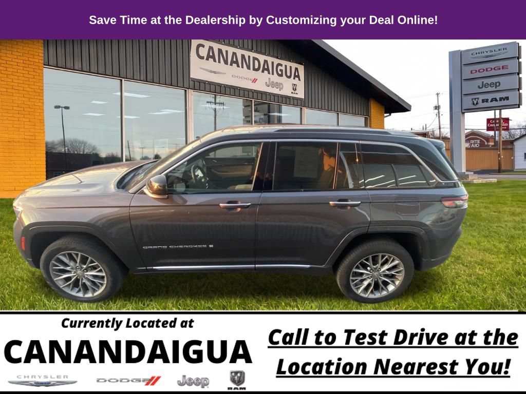 Used 2022 Jeep Grand Cherokee Summit AWD/4WD image 5
