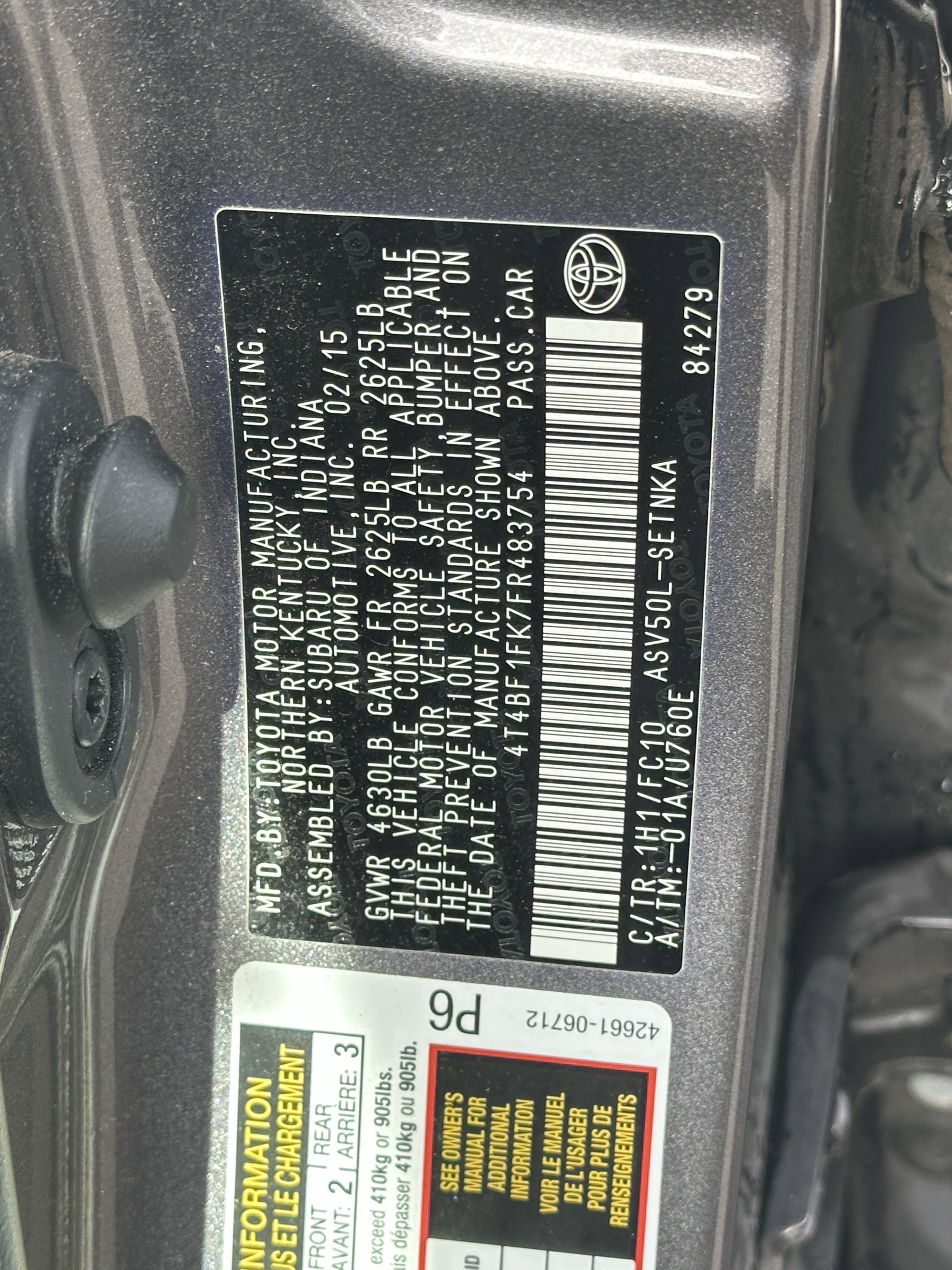 Used 2015 Toyota Camry LE image 31