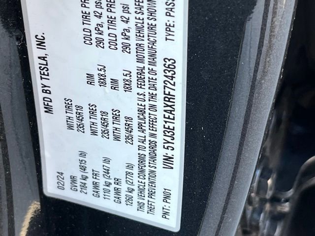 Used 2024 Tesla Model 3 Long Range image 35