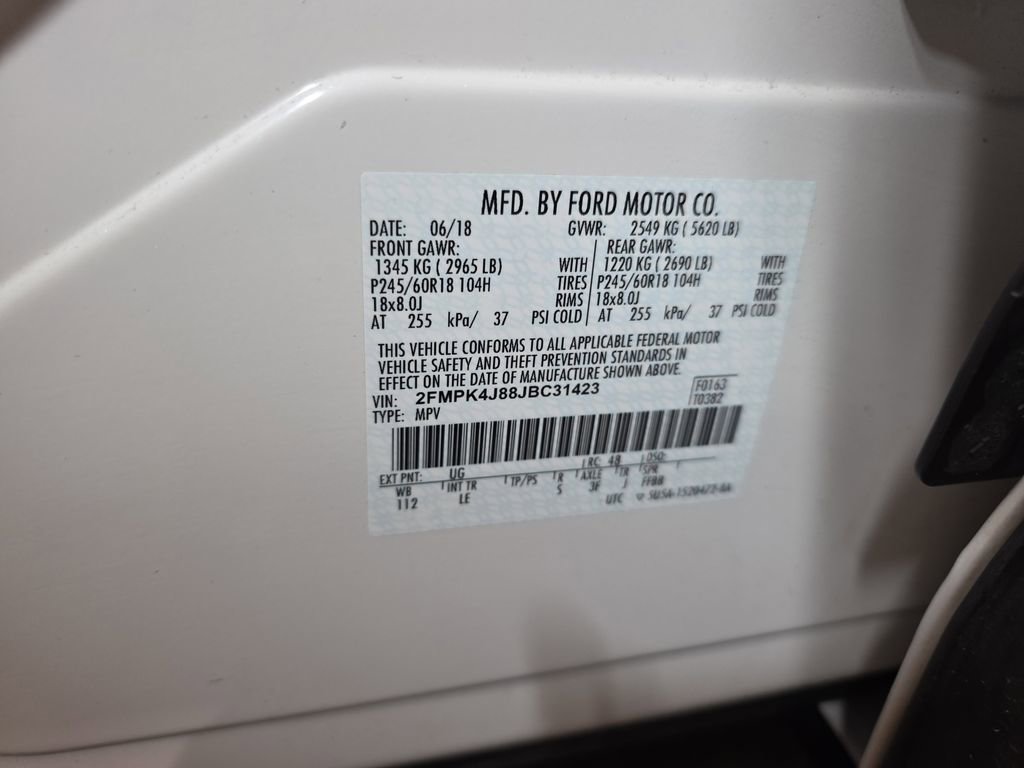 Used 2018 Ford Edge SEL w/ Equipment Group 201A image 36