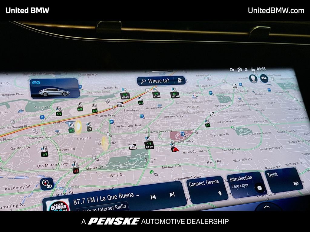 Used 2022 Mercedes-Benz EQS 580 4MATIC Sedan image 10