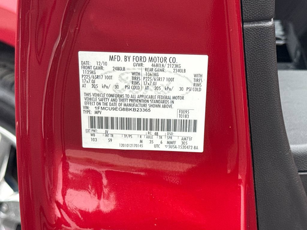 Used 2011 Ford Escape Limited w/ 302A Rapid Spec Order Code image 31