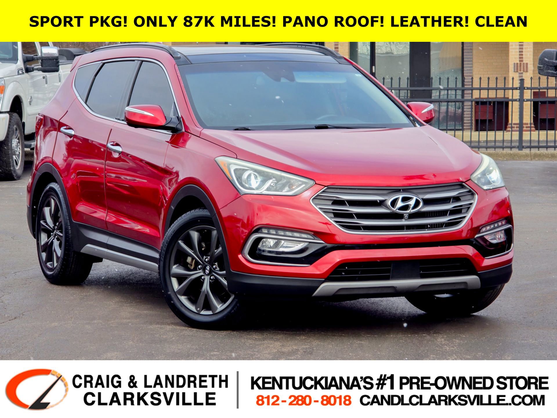 Used 2017 Hyundai Santa Fe Sport w/ 2.0T Ultimate Tech Package 05