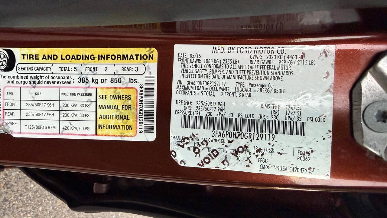 Used 2016 Ford Fusion SE FWD image 52