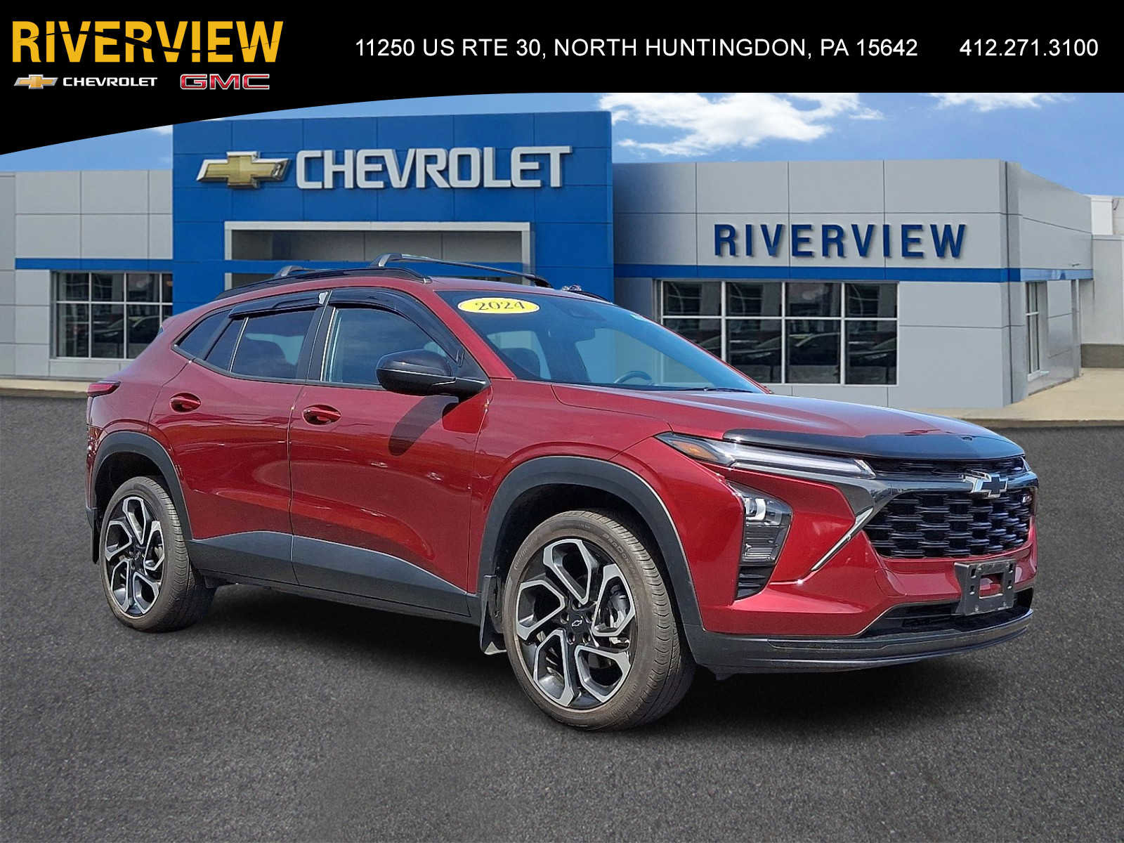 Used 2024 Chevrolet Trax RS w/ Sunroof Package FWD image 1
