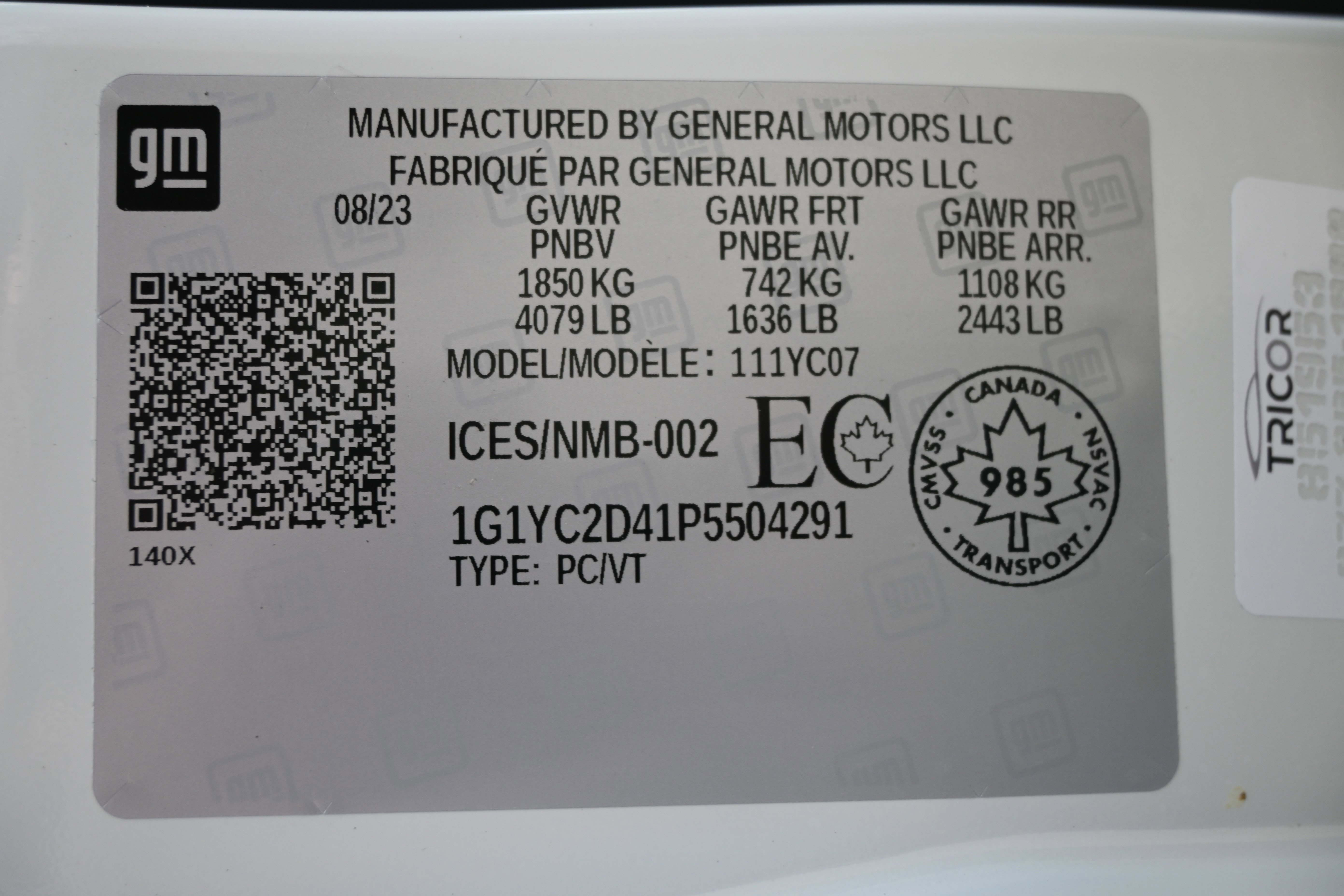 Used 2023 Chevrolet Corvette Stingray Premium Cpe w/ Z51 Performance Package image 36