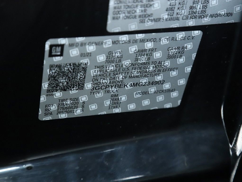 Used 2021 Chevrolet Silverado 1500 Custom image 20