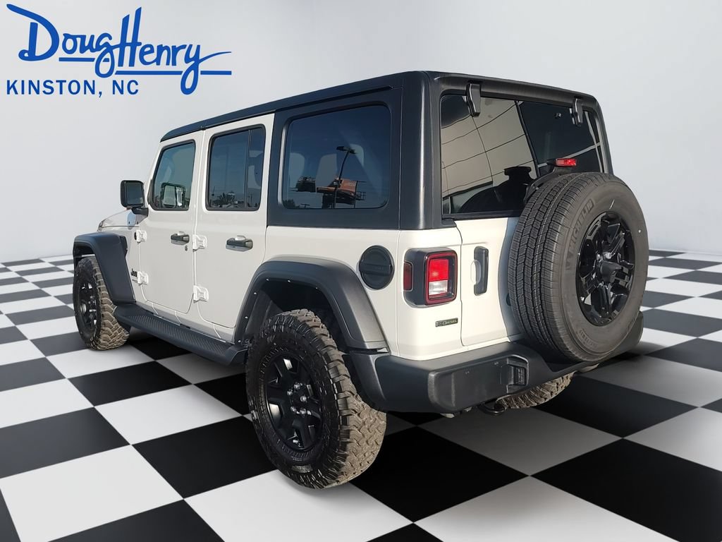 Used 2022 Jeep Wrangler Unlimited Sport AWD/4WD image 3