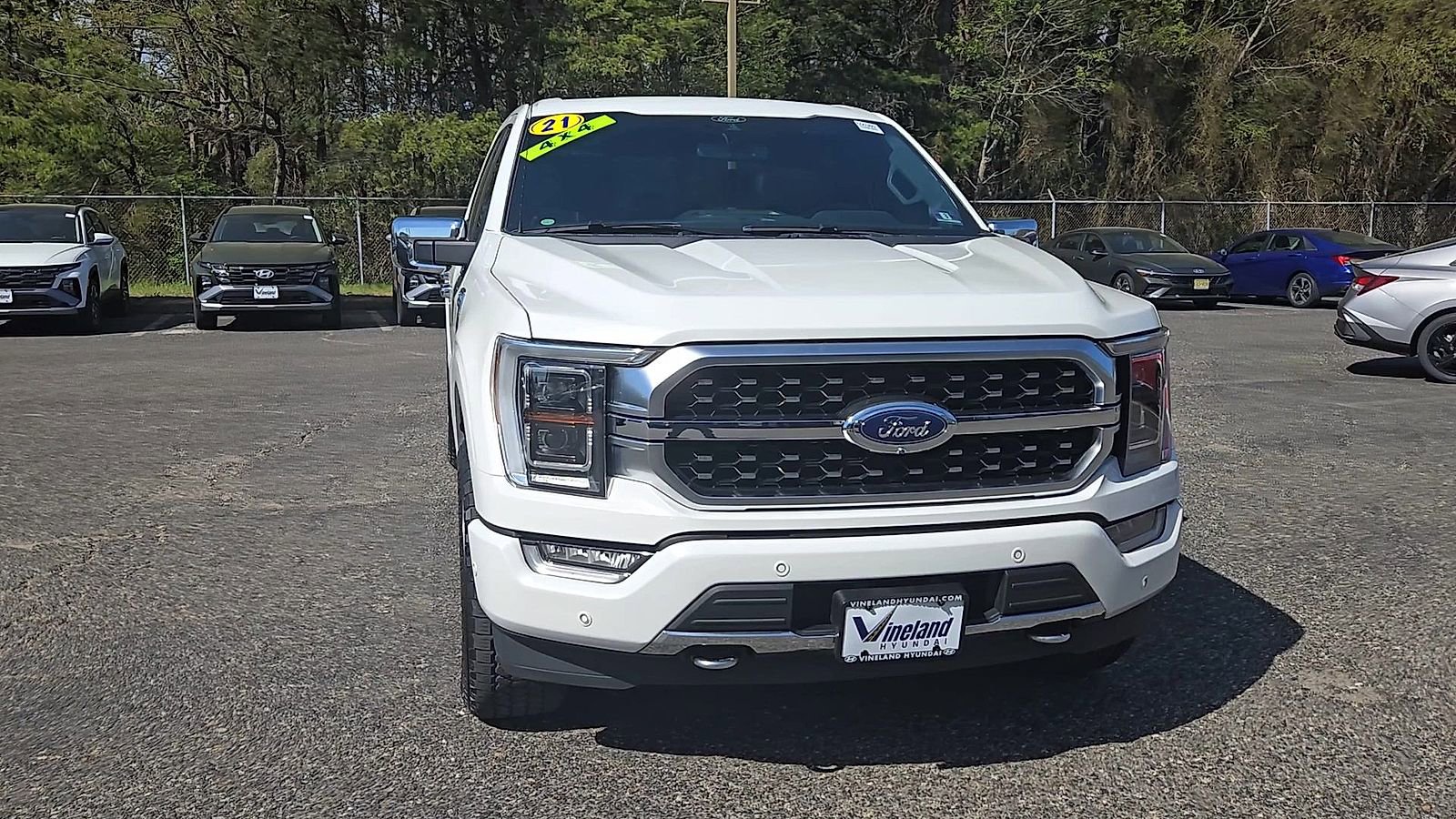 Used 2021 Ford F150 Platinum w/ Equipment Group 701A High AWD/4WD image 3