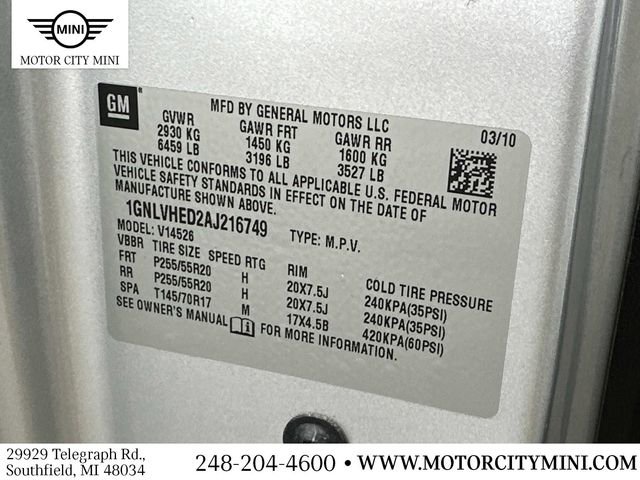 Used 2010 Chevrolet Traverse LTZ AWD/4WD image 23