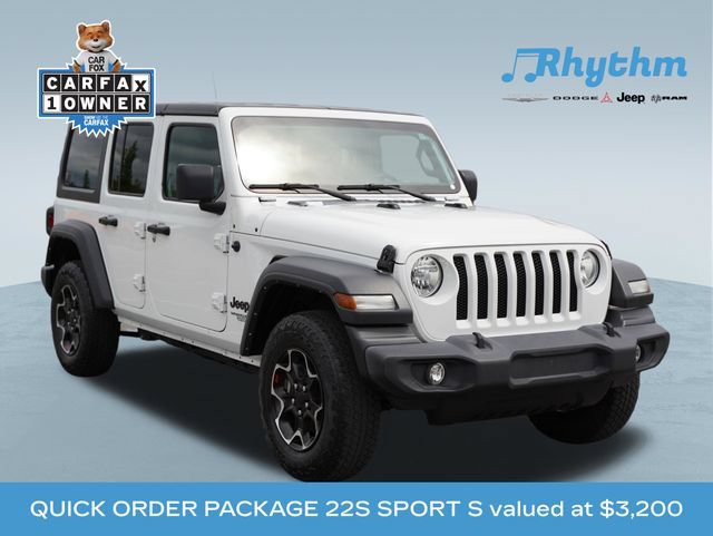 Used 2021 Jeep Wrangler Unlimited Sport AWD/4WD image 1