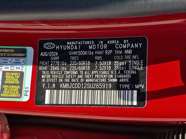 Used 2025 Hyundai Tucson SEL AWD/4WD image 30