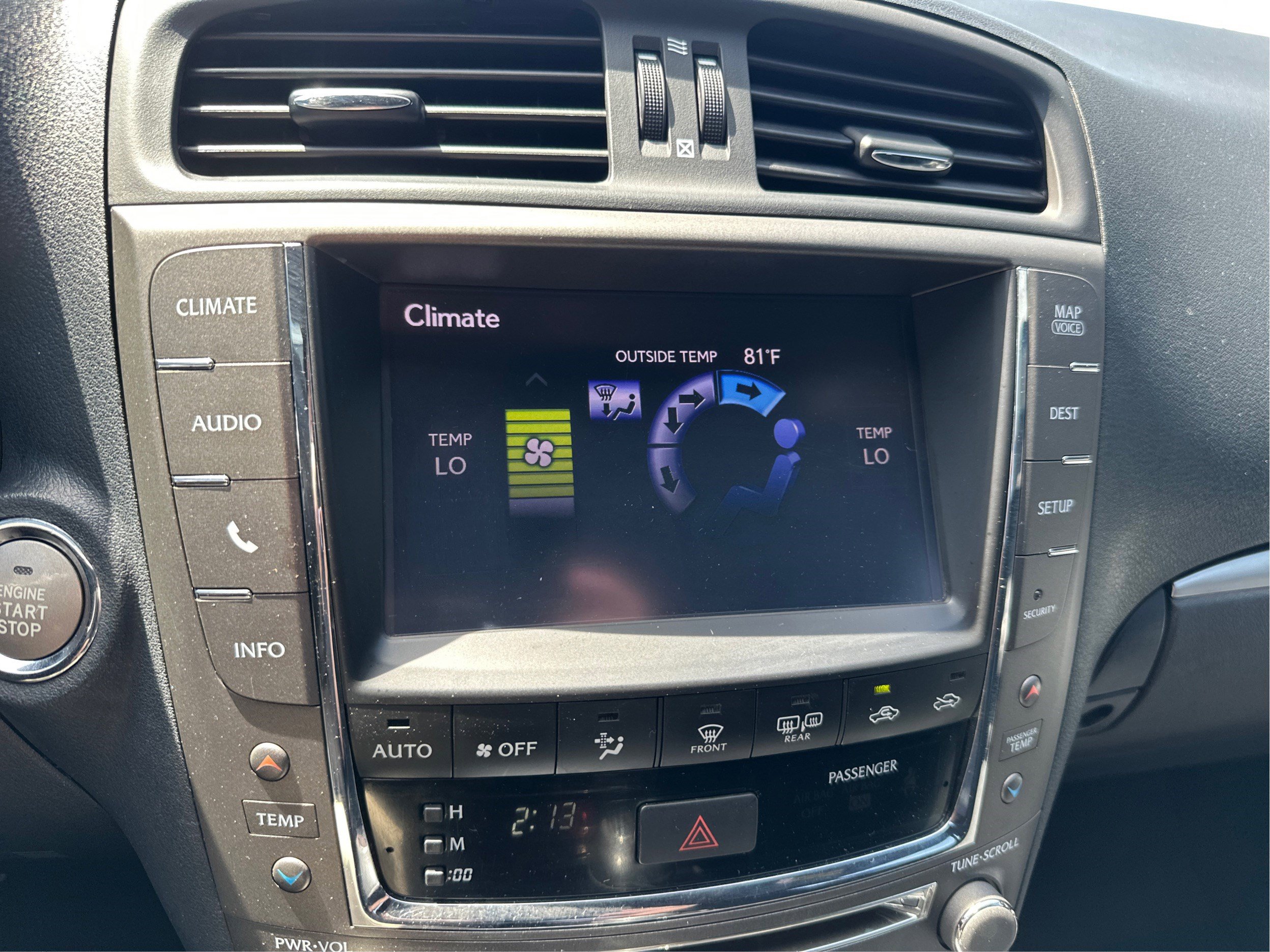 Used 2013 Lexus IS 250 w/ F-Sport Pkg w/Summer Tires RWD image 30