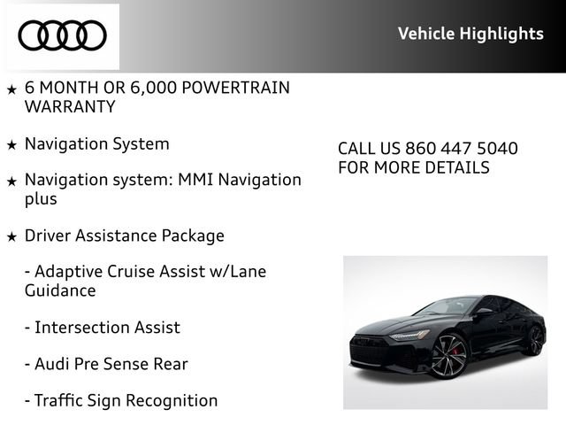 Certified 2023 Audi RS 7 Sportback w/ Black Optic Package AWD/4WD image 15
