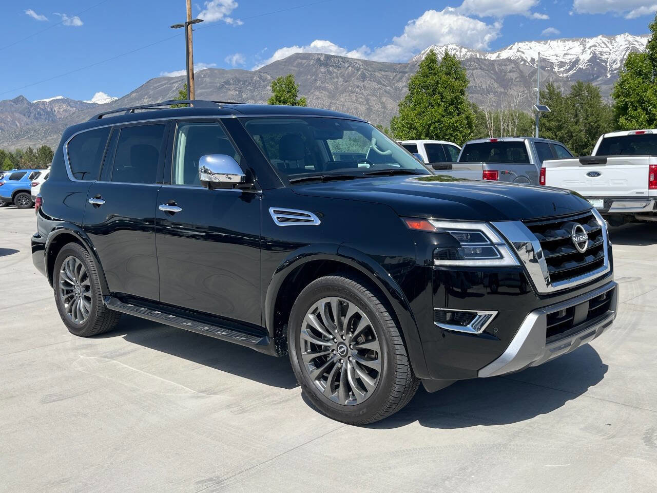 Used 2024 Nissan Armada Platinum w/ Captain's Chairs Package