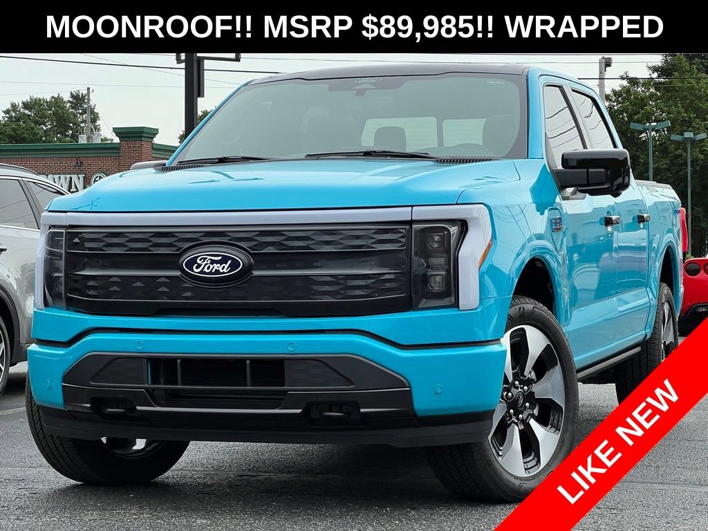 Used 2025 Ford F150 Lightning Platinum AWD/4WD image 1