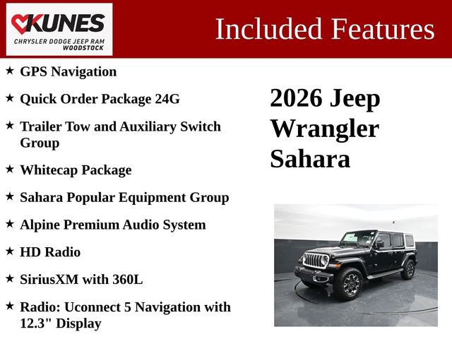New 2026 Jeep Wrangler Sahara image 3