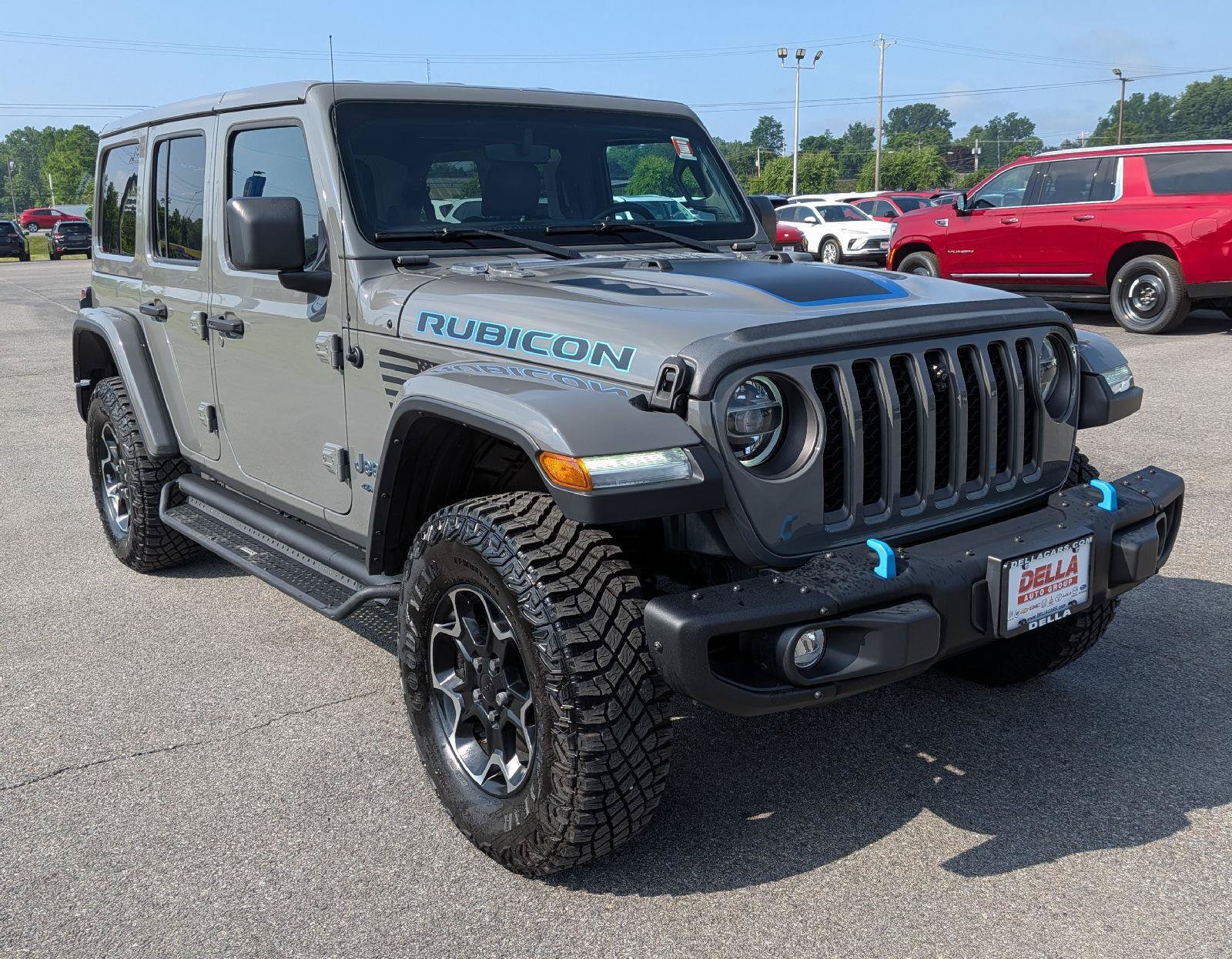 Used 2021 Jeep Wrangler Unlimited Rubicon 4xe w/ Steel Bumper Group AWD/4WD image 4