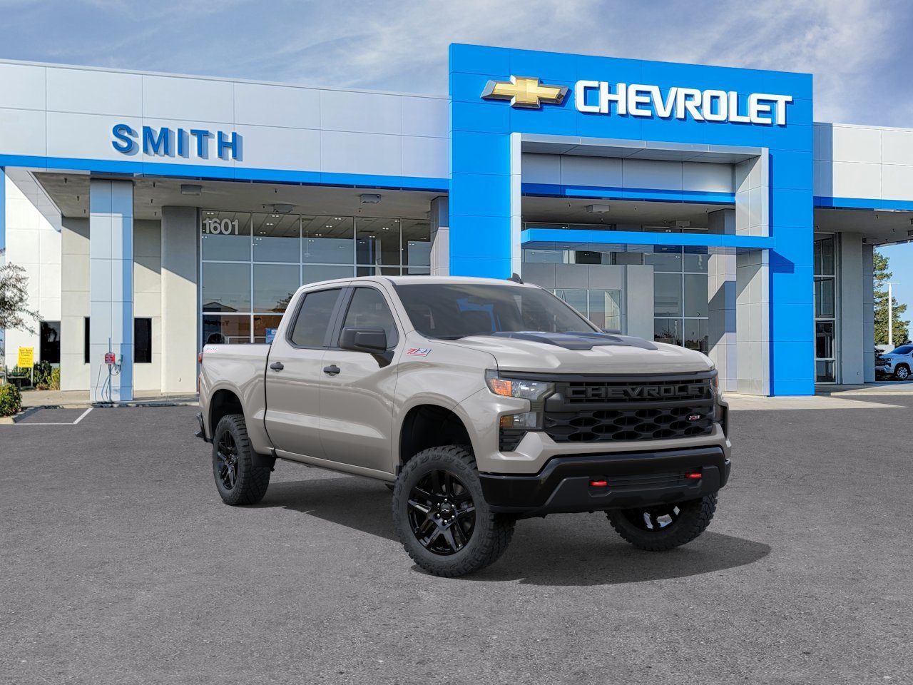 New 2026 Chevrolet Silverado 1500 Custom Trail Boss w/ LPO, Dark Essentials Package