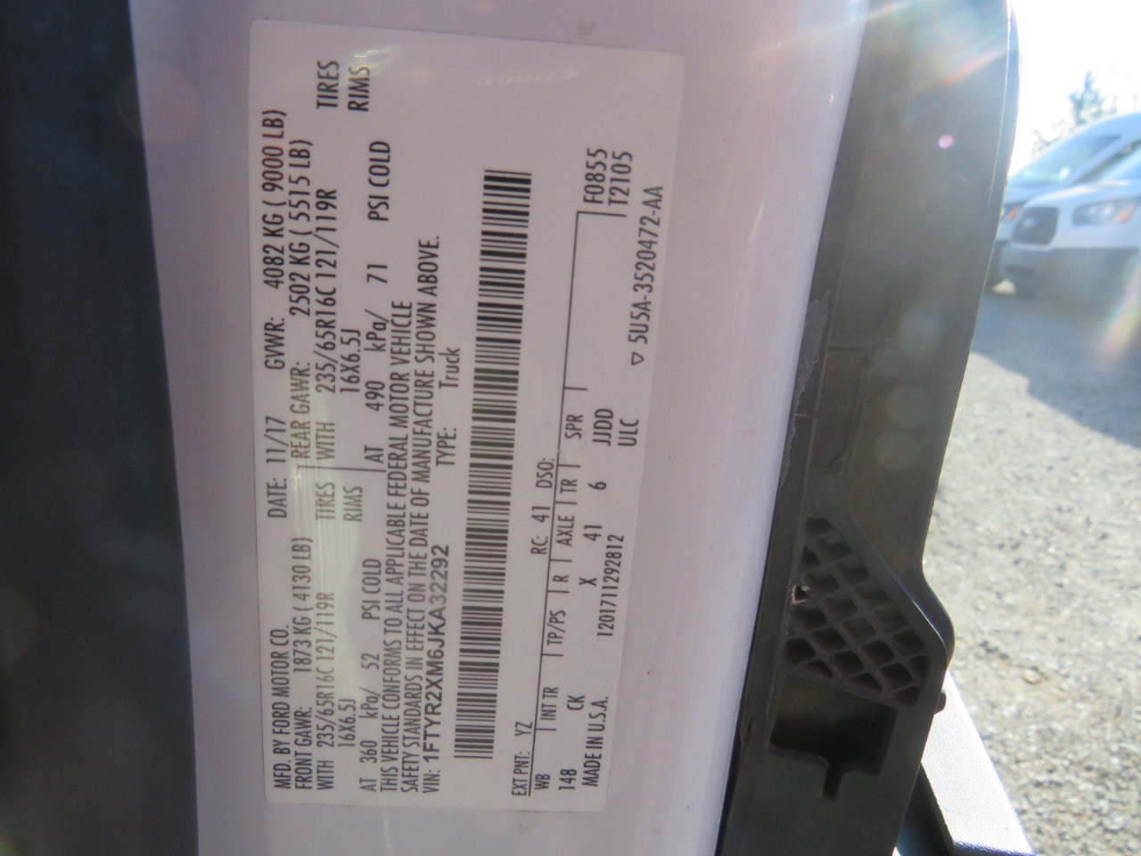 Used 2018 Ford Transit 250 148 High Roof image 21