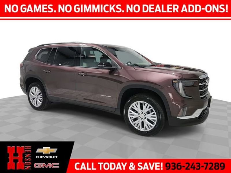 New 2026 GMC Acadia Elevation w/ Elevation Premium Package