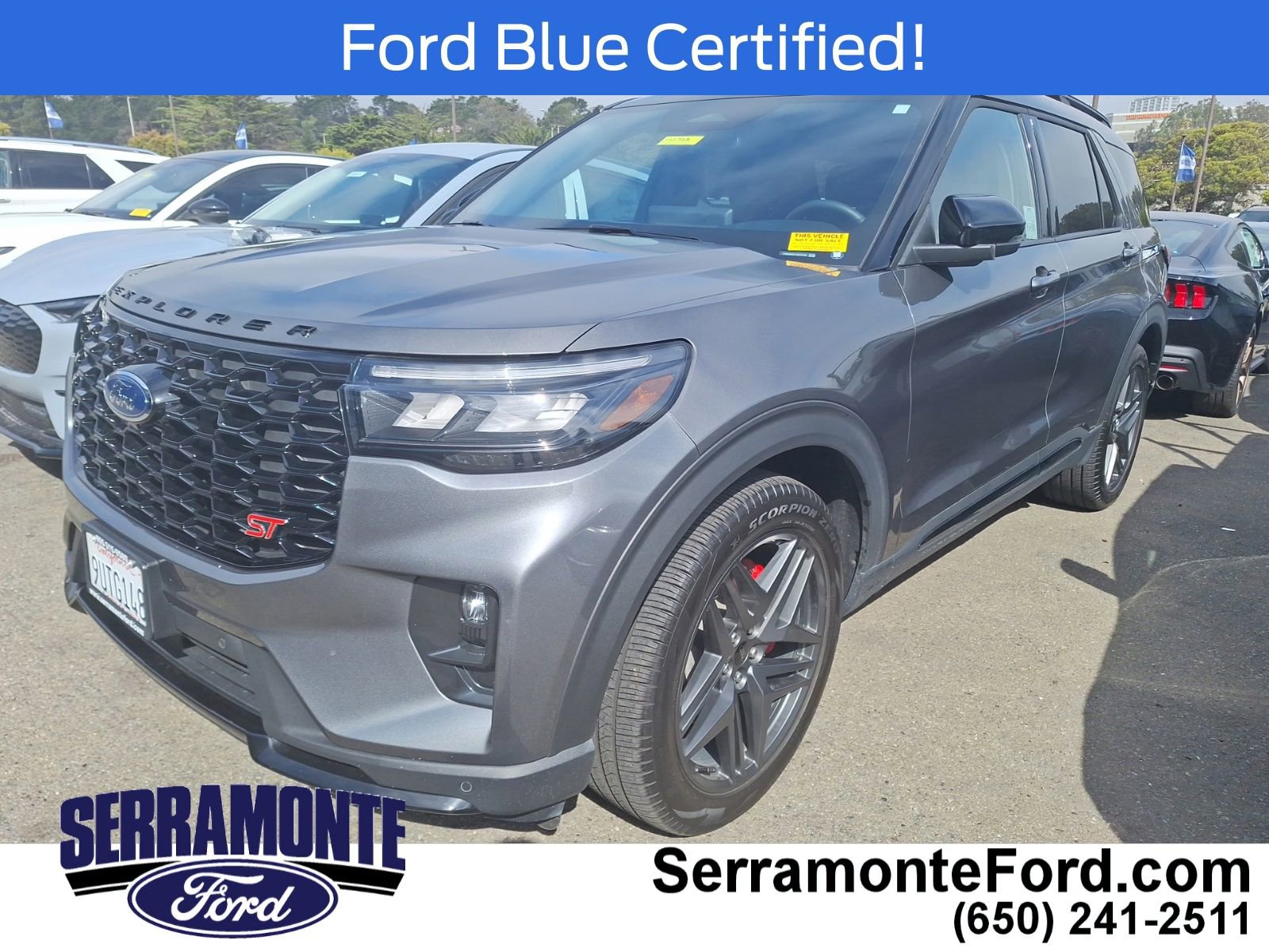Used 2025 Ford Explorer ST w/ Sun And Sound Package AWD/4WD image 3