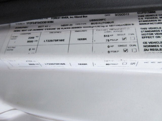 Used 2013 Ford E-450 and Econoline 450 Super Duty w/ Shuttle Bus Prep Pkg image 20
