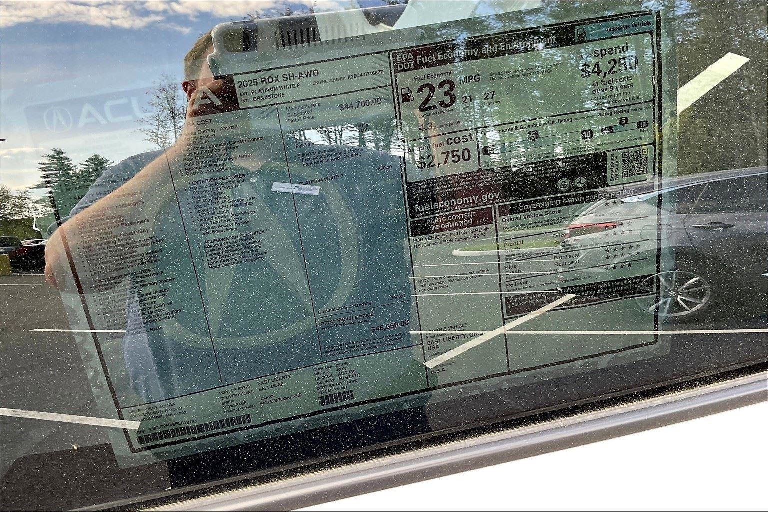 New 2025 Acura RDX SH-AWD image 14