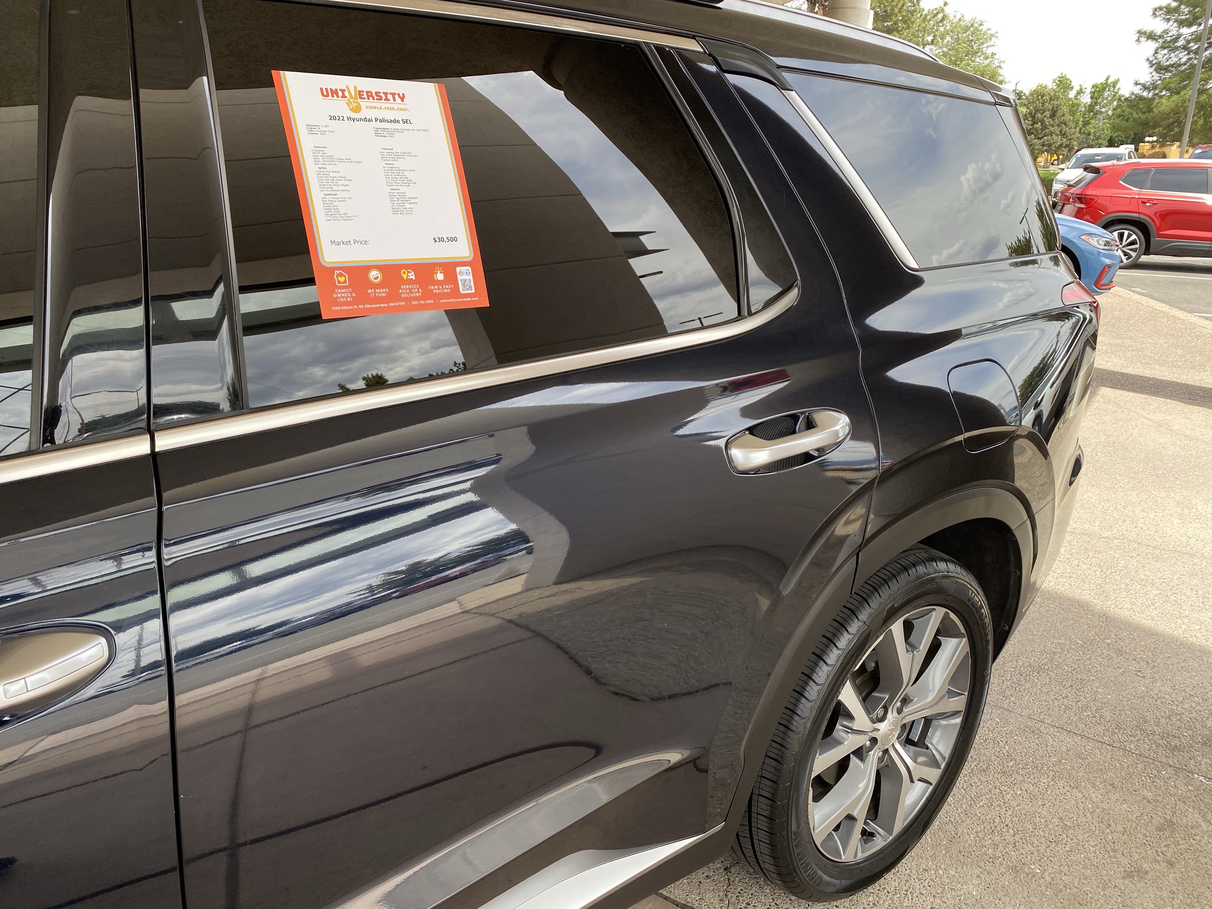 Used 2022 Hyundai Palisade SEL w/ 8P Bench Seat Package AWD/4WD image 64