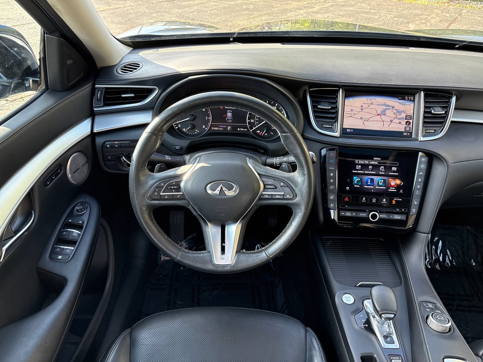 Certified 2020 INFINITI QX50 Sensory w/ Climate Package AWD/4WD image 13