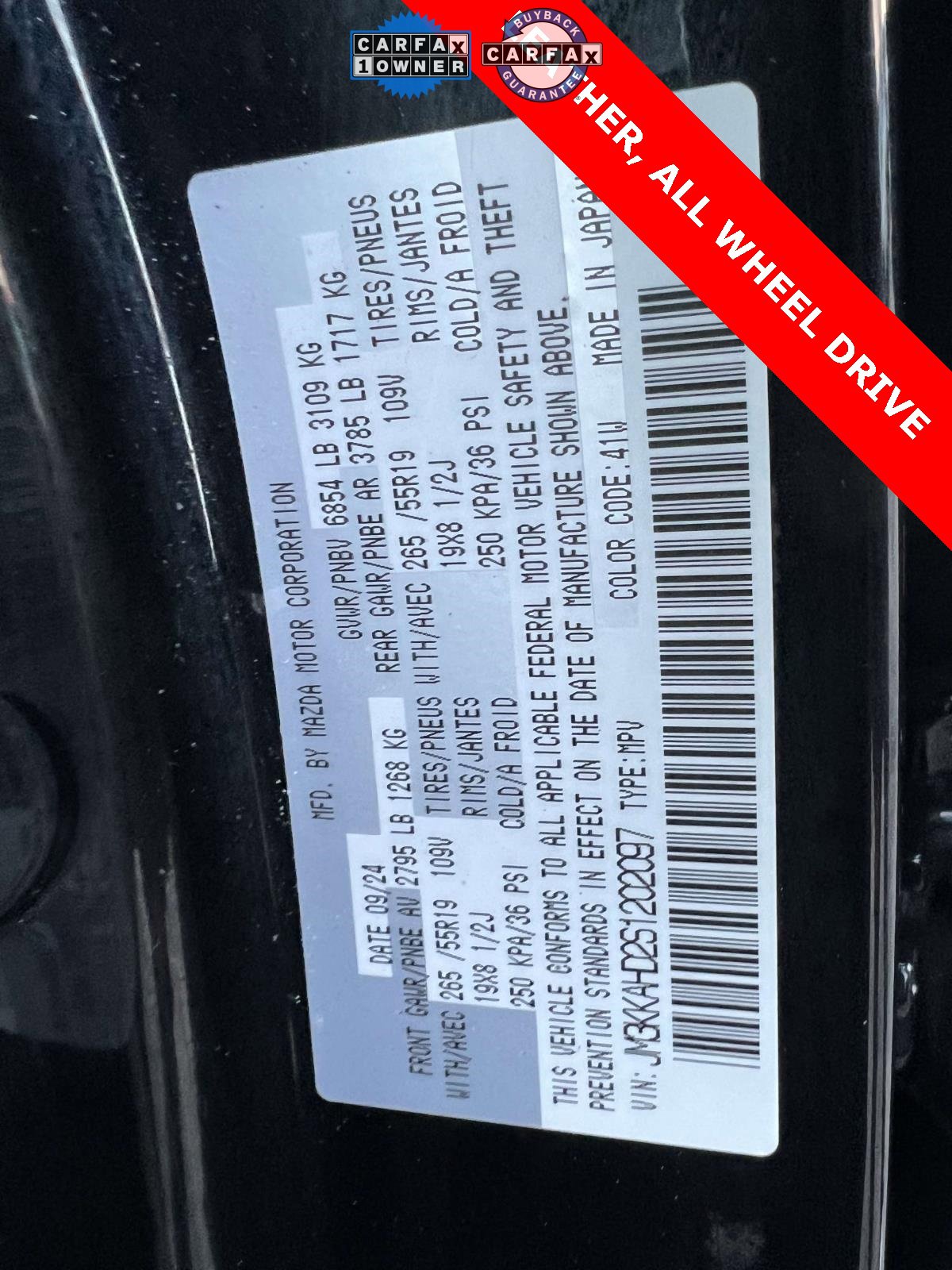 Used 2025 MAZDA CX-90 3.3 Turbo w/ Select Package image 26