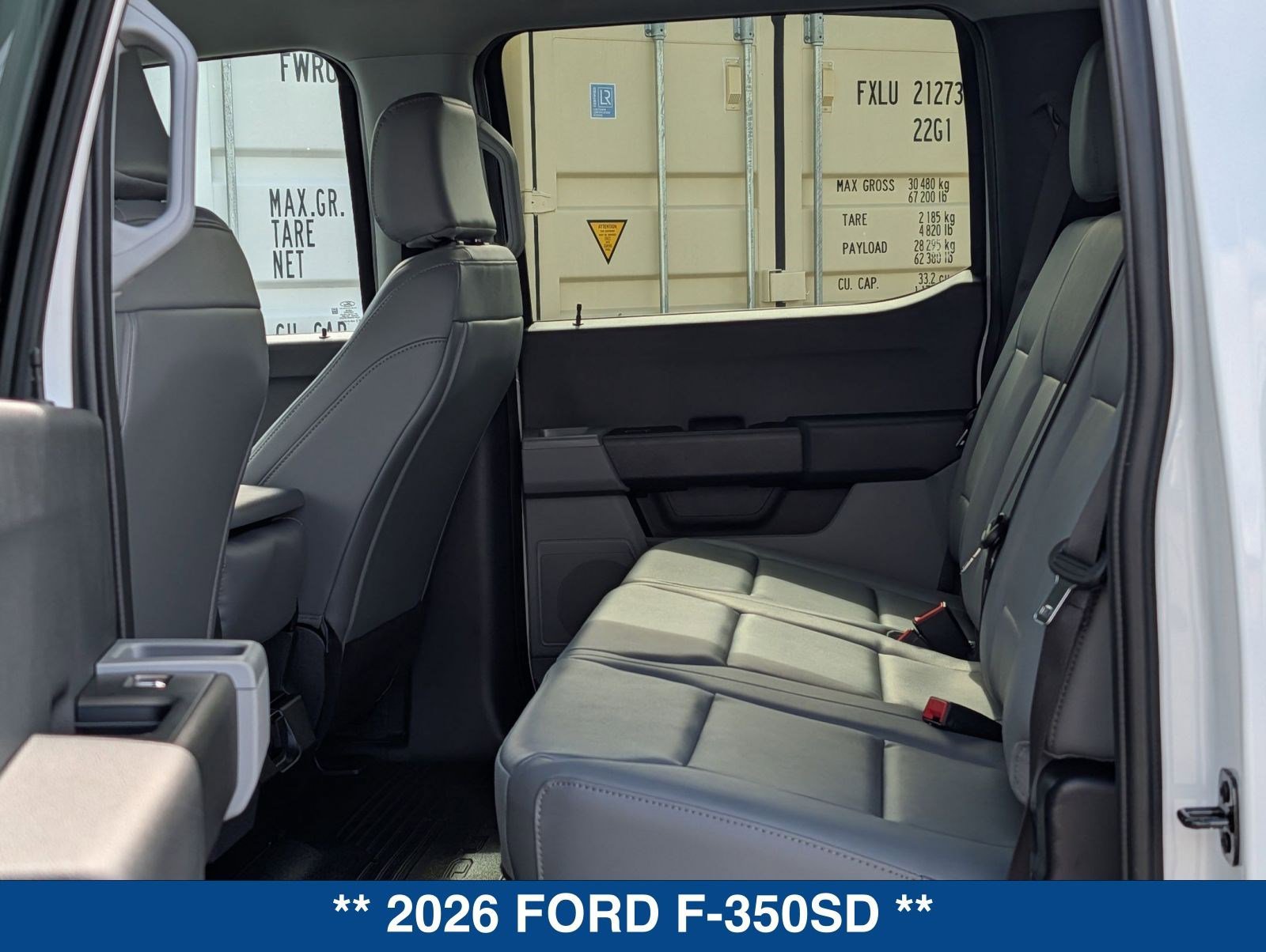 New 2026 Ford F350 XL w/ XL Chrome Package RWD image 17